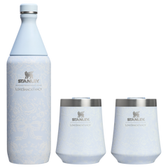 Stanley 1913 x LoveShackFancy Holiday Reserve All Day Wine Set | 34 OZ | 11 OZ